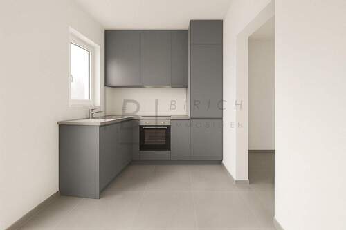 Küche_DG Visualisierung - Etagenwohnung mit 55,10 m&sup2; in Neu-Ulm zum Kaufen