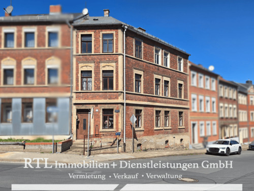 Außenansicht - Sanierungsobjekt im Backsteinstil im Zentrum von Pößneck (A1682)