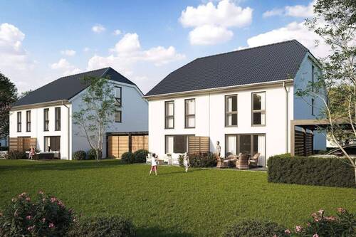 2DH Südseite.jpg - 5 Zimmer Doppelhaushälfte in Schwarzenbruck