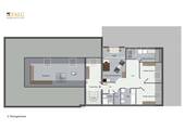 Grundriss Wohnhaus Dachgeschoss - 