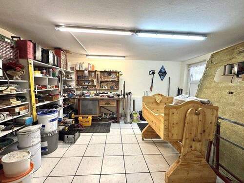 Werkstatt im Keller - 