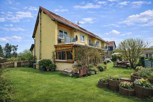 Hinterseite - 4 Zimmer Reihenendhaus in Georgenthal