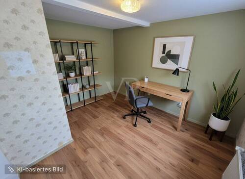 Arbeitszimmer KI Einrichtungsbeispiel - 