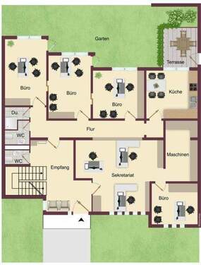 EG Büro groß - 