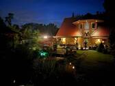 Gartenseite Nachtansicht - 