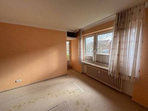 Schlafzimmer mit Balkonausgang - 