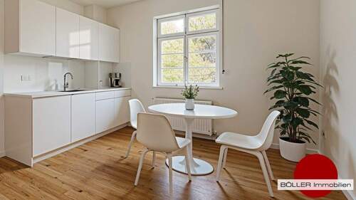 Küche OHNE Einbauküche! - 3 Zimmer Etagenwohnung zur Miete in Nürnberg