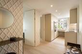 Blick zur Küche - 3 Zimmer Etagenwohnung in München