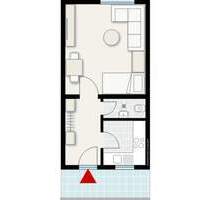 Schöne 1- Zimmer Wohnung - 280,00 EUR Kaltmiete, ca.  26,20 m² Wohnfläche in Güglingen (PLZ: 74363)