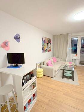 Wohnung klein Wohnbereich - 