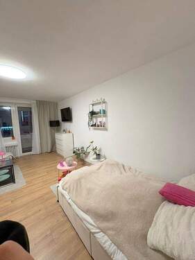 Wohnung klein Wohn-Schlafbereich - 