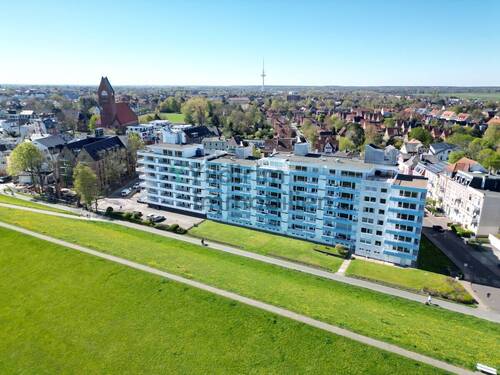 Objekt Ansicht - Stilvolle 2-Zimmer-Eigentumswohnung mit Westbalkon an der Grimmershörner Bucht