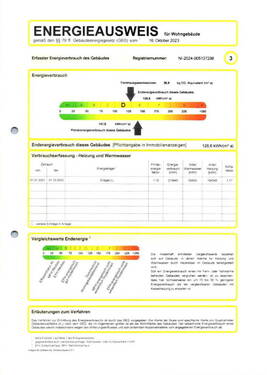 Energieausweis - 