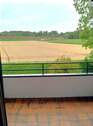 Blick vom Balkon - Ruhig gelegene 3,5 Zi. DG-Wohnung für maximal 2 Personen