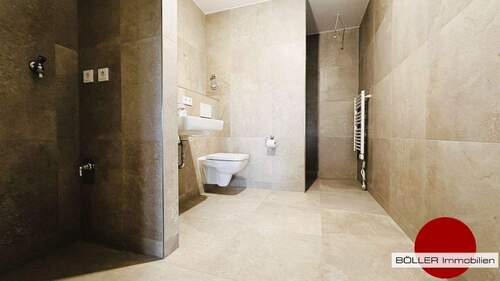 Badezimmer mit bodengleicher Dusche! - 