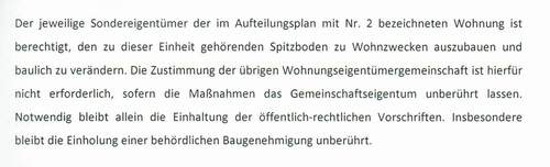 Teilungserklärung 2 - 