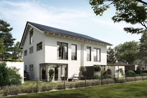 Aussenansicht_Vorderseite - 5 Zimmer Doppelhaushälfte zum Kaufen in Schondorf