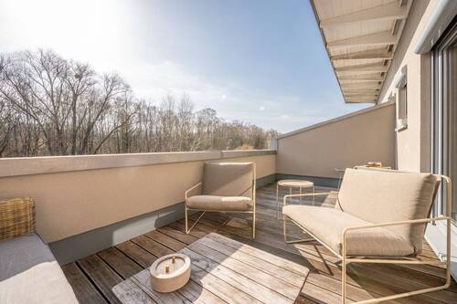 Dachterrasse Süd-Ausrichtung - 