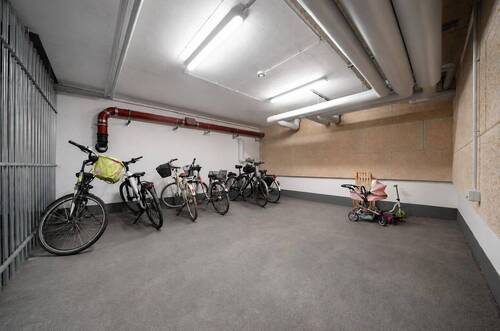 Fahrradraum in der Tiefgarage - 