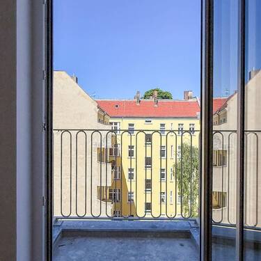Balkon Hofseite - 