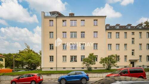 Außenansicht 1 - Altbauperle mit durchdachtem Grundriss in ruhiger Stadtlage