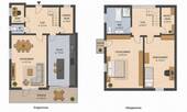 Schematischer Hausplan - 