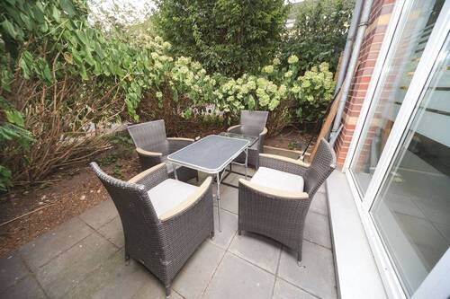 Erdgeschoss Terrasse - Terrassenwohnung mit 52,20 m² in Düsseldorf zum Kaufen