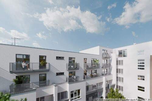 Hausansicht Hofseite - 3 Zimmer Etagenwohnung in Berlin
