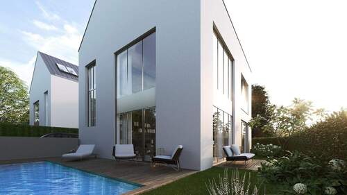 Rückansicht - 5 Zimmer Einfamilienhaus zum Kaufen in Karben