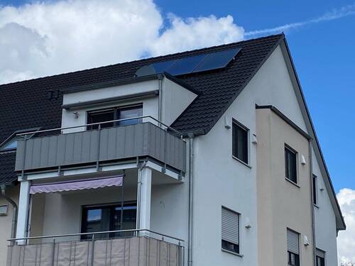 Detailansicht der Dachgeschosswohnung - 3 Zimmer Etagenwohnung in Puschendorf