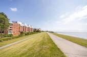 Außenansicht mit Blick zum Meer - Etagenwohnung mit 90,70 m² in Wilhelmshaven zum Kaufen