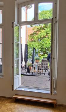 Austritt - Etagenwohnung mit 73,90 m&sup2; in Schwerin zur Miete