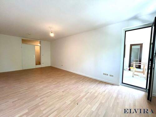 Wohnzimmer - Etagenwohnung mit 83,00 m² in Karlsfeld zur Miete