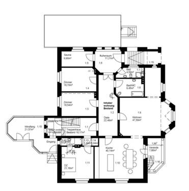 Haupthaus EG - 