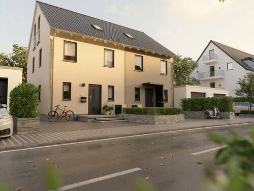 doppelhaus-mainz-128-streetview- - Mehrfamilienhaus, Wohnhaus mit 140,00 m² in Dülmen zum Kaufen