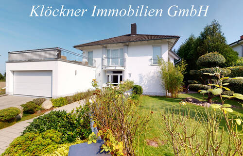 Frontansicht - Elegantes EFH in TOP Höhenlage von Spicheren!