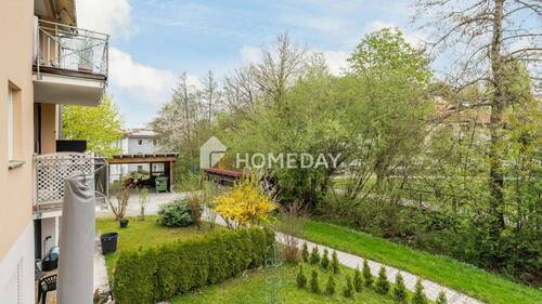 Ausblick - Etagenwohnung mit 55,00 m&sup2; in Buch am Erlbach zum Kaufen