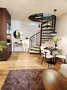 Elegante Wendeltreppe - 