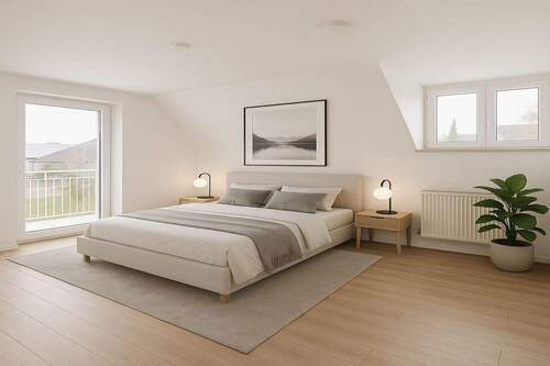 Schlafzimmer Staging - 