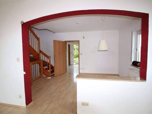 EG: Blick vom Wohnzimmer - 
