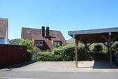 Carport, zwei Außenstellplätze, Schuppen - Doppelhaushälfte mit 75,00 m&sup2; in Ochsenfurt zum Kaufen