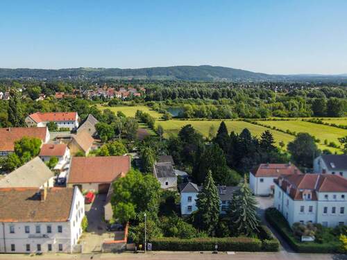 Drohnenansicht - 4 Zimmer Einfamilienhaus in Dresden