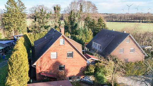 Hausansicht - 4 Zimmer Doppelhaushälfte zum Kaufen in Sarlhusen