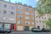 Fassade - Zwei-Zimmer-Wohnung mit Balkon in Toplage Düsseldorf Pempelfort - sofort frei!
