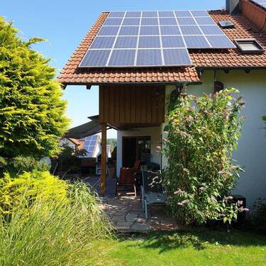 Ansicht Süd - Doppelhaushälfte 155m² mit 'Weitblick'