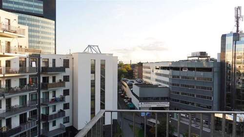Blick von S/W Balkon - 2 Zimmer Etagenwohnung zur Miete in Düsseldorf