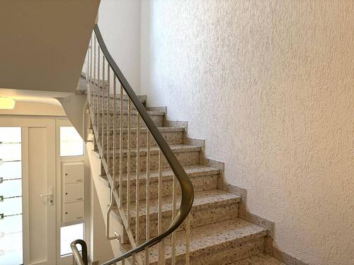 Der helle und gepflegte Hausflur - 