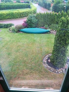 Blick aus dem Haus - 