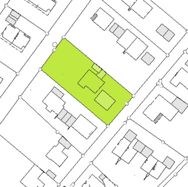 Lageplan Ausschnitt - Grundstück zum Kaufen in Grünwald