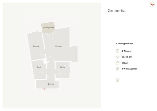2. Obergeschoss - 